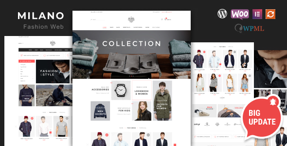 Milano - Awesome Fashion Responsive WooCommerce Theme