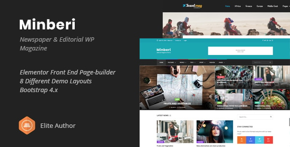 Minberi - Newspaper & Editorial WordPress Theme