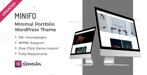 Minifo - Minimal Portfolio WordPress Theme