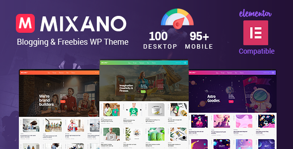 Mixano - Minimal WordPress Theme