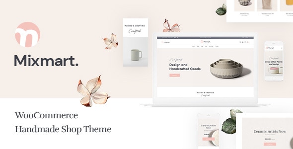 Mixmart - Handmade Shop WordPress WooCommerce Theme