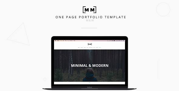 M&M -- Minimal & Creative Responsive Portfolio