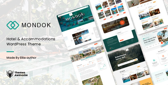 Mondok | Hotel and Accommodations Theme with Booking