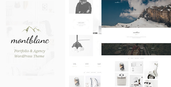 Montblanc - Minimal Creative WP Theme