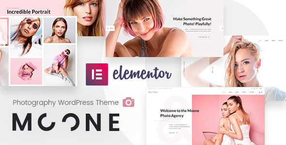 Moone - Photography Agency WordPress Theme