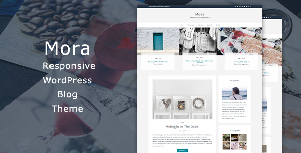 Mora - Responsive WordPress Blog Theme