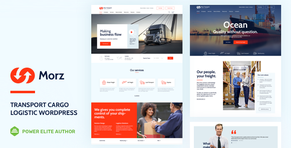 Morz - Logistics WordPress Theme