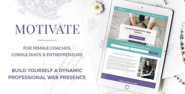 Motivate - For Female Coaches, Consultants & Entrepreneurs