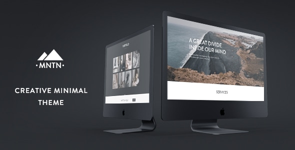 Mountain - One Page Parallax WordPress Theme