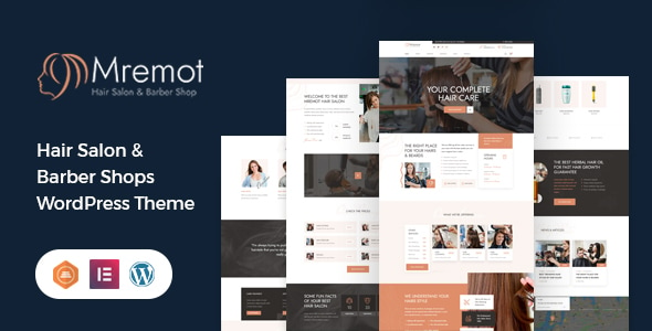 Mremot - Hair Salon Shop WordPress Theme