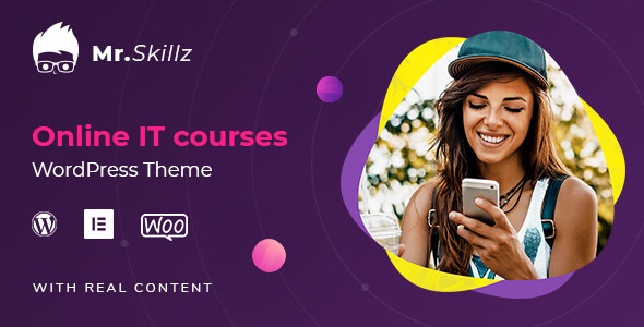 MrSkillz - IT Online Courses WordPress theme