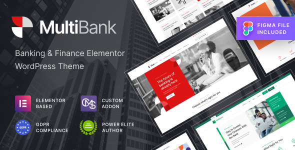 Multibank -  Business and Finance WordPress Theme