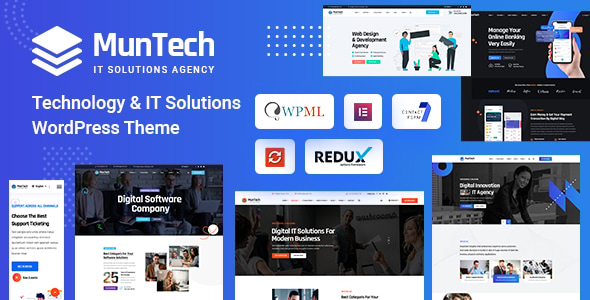 Muntech - IT Solutions & Technology Theme