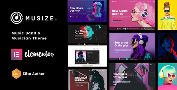 Musize - Creative Music WordPress Theme