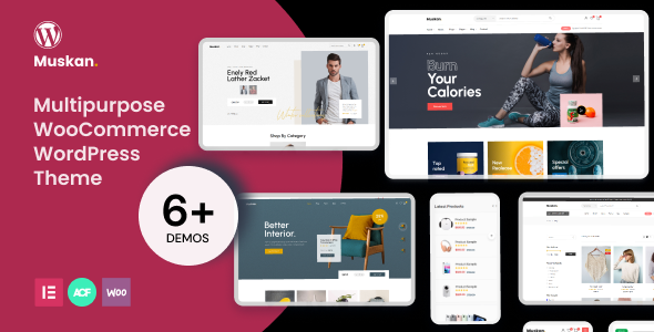 Muskan - Multipurpose Elementor WooCommerce Theme