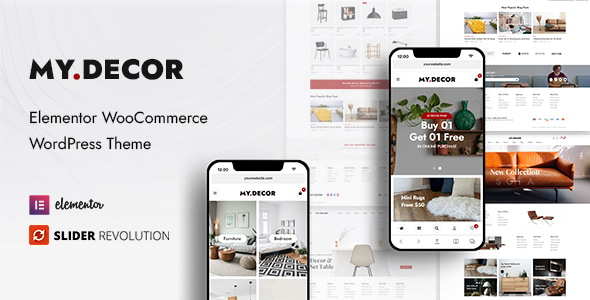 MyDecor - Elementor WooCommerce WordPress Theme