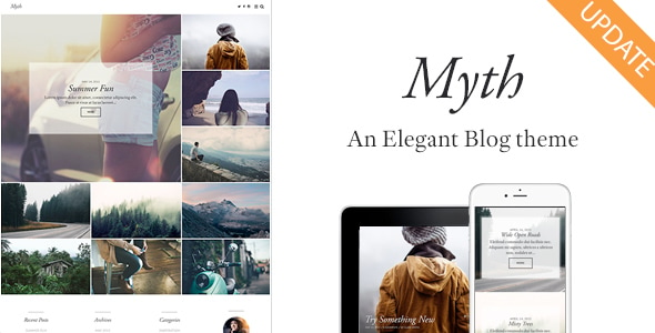 Myth - An Elegant Storytelling WordPress Blog Theme