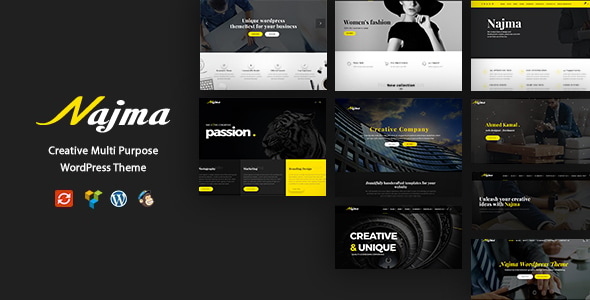 Najma - Creative Multi-Purpose WordPress Theme