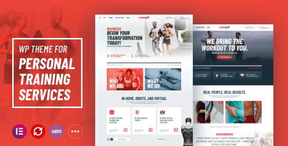 NanoFit - WP Theme for Personal Training Services