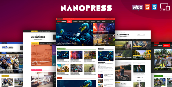 Nanopress - WordPress Responsive Blog & Magazine Theme