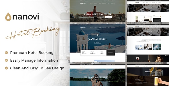 Nanovi - Resort and Hotel WordPress Theme