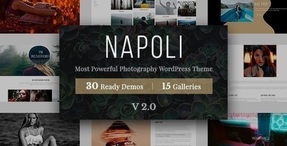 Napoli Photography WordPress