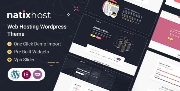 Natix - Web Hosting WordPress & WHMCS Theme