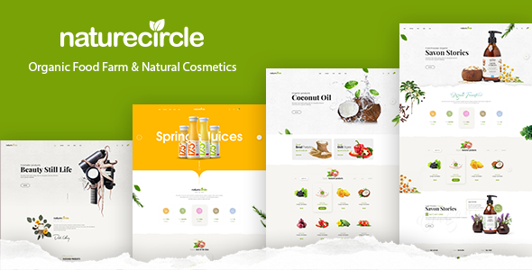 NatureCircle - Organic Theme for WooCommerce WordPress