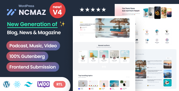 Ncmaz - News Magazine WordPress Theme