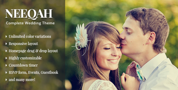 Neeqah - Wedding WordPress Theme