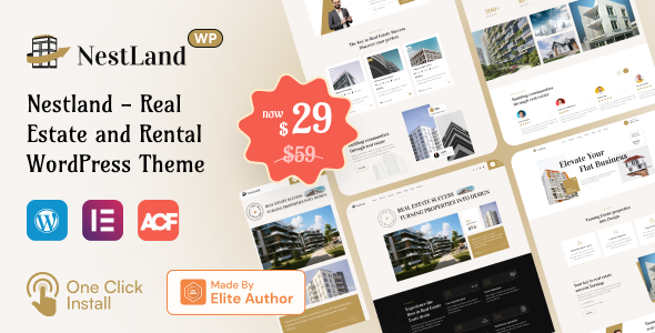 NestLand - Real Estate WordPress Theme