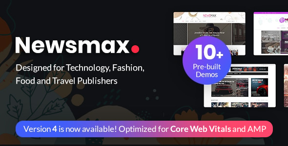 Newsmax - News & Magazine WordPresss Theme