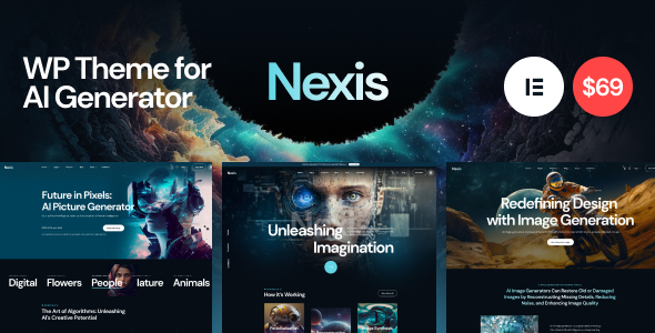 Nexis - AI Agency & Startup WordPress Theme