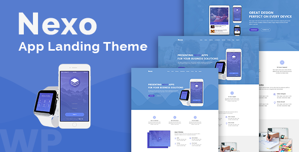 Nexo - Multipurpose Landing Page Theme