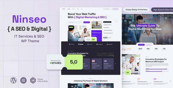 Ninseo - IT Services & SEO WordPress Theme