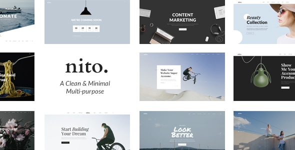 Nito - A Clean & Minimal Multi-purpose WordPress Theme