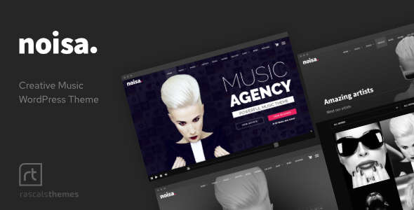 Noisa - Music Producers, Bands & Events Theme for WordPress