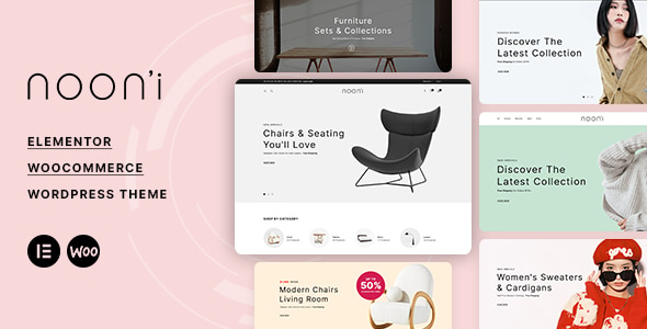 Nooni - Furniture & Fashion WooCommerce Theme