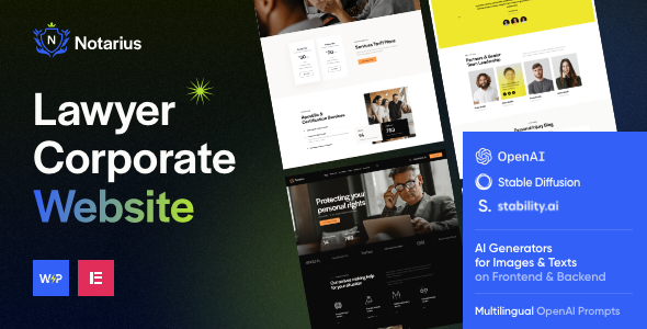 Notarius - Legal Advisor WordPress Theme