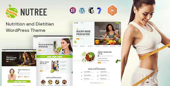 Nutree - Diet & Nutrition Health Center WordPress Theme