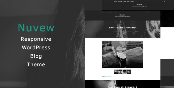 Nuvew - Responsive WordPress Blog Theme