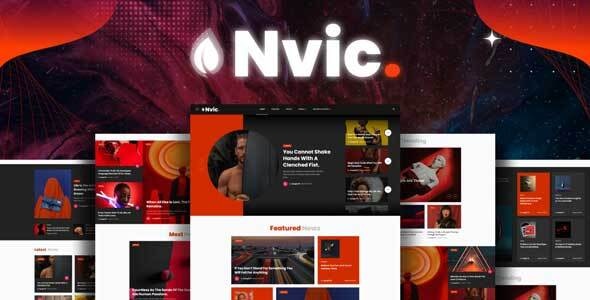 Nvic - Magazine and Blog WordPress Theme