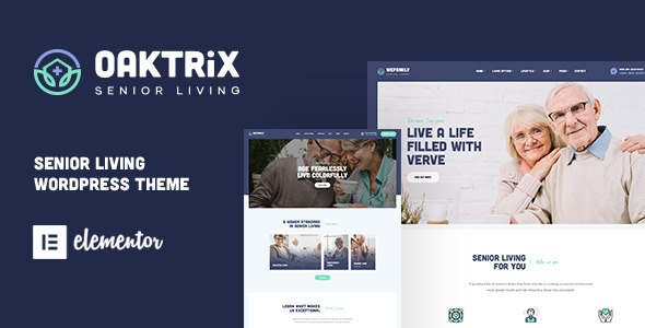 OakTrix - Senior Care WordPress Theme