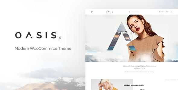 Oasis - Modern WooCommerce Theme