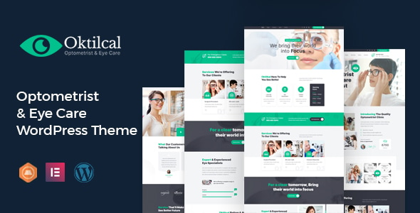 Oktilcal -  Eye Care WordPress Theme