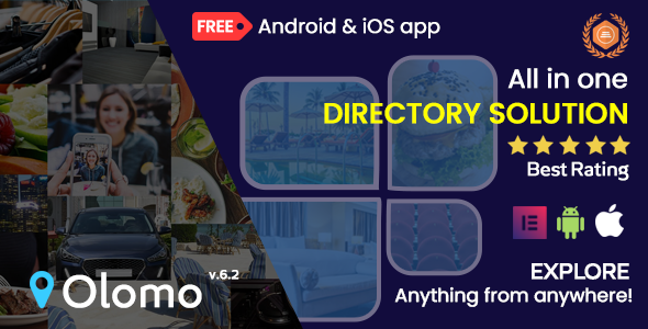 Olomo – Directory & Listing WordPress Theme