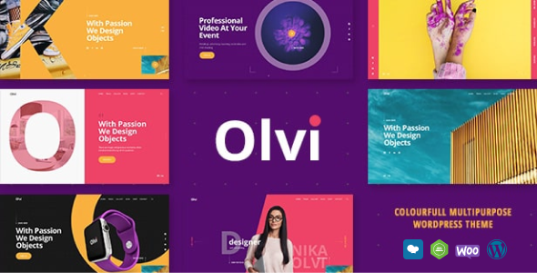 Olvi - Creative MultiPurpose WordPress Theme