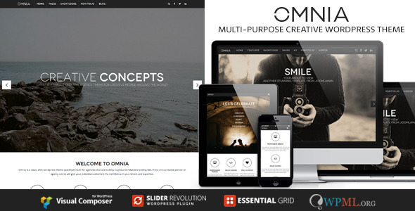 OMNIA - Multipurpose, Creative WordPress Theme