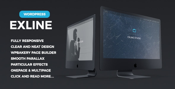 One Page Multipurpose Elementor WordPress Theme | Exline