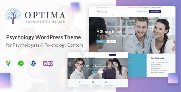 Optima - Psychology and Counseling WordPress Theme